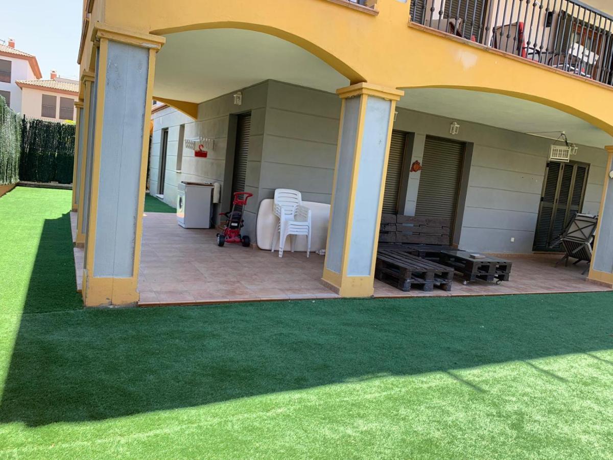 Apartamento Con Jardin Privado Y Acceso A Piscina Huelva Exteriör bild